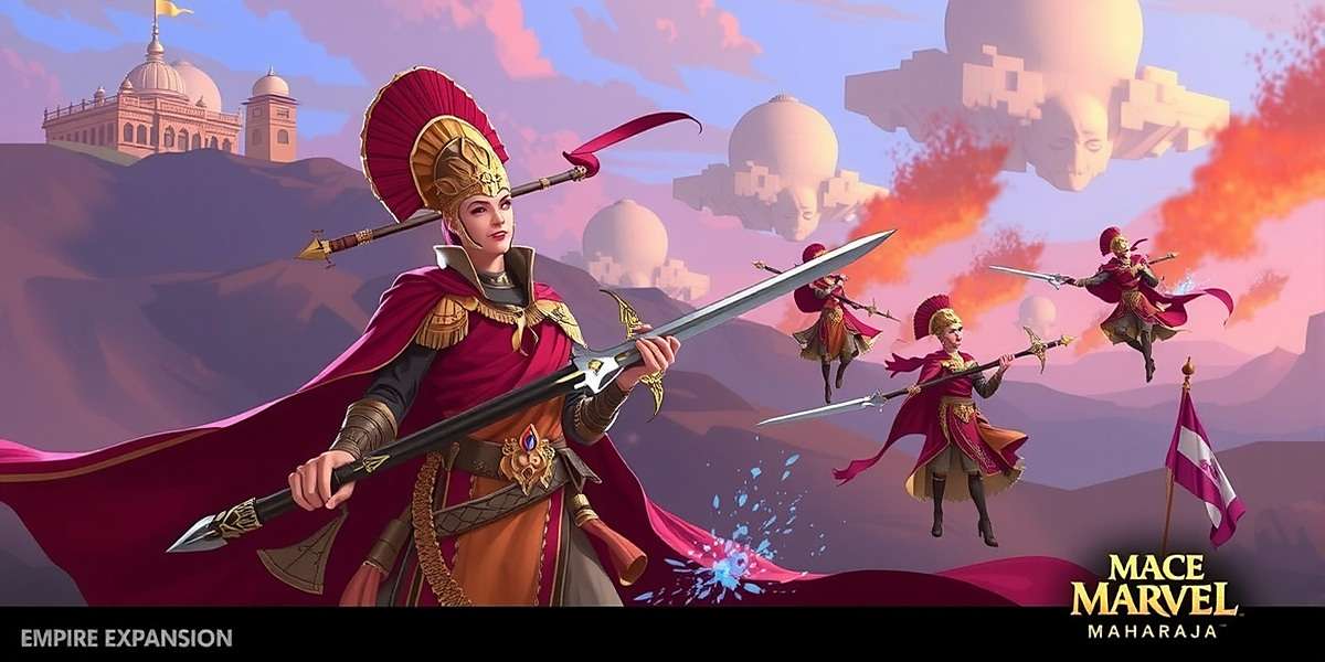 Concept art for Mace Marvel Maharaja's upcoming Empire Expansion showing Southeast Asian kingdoms