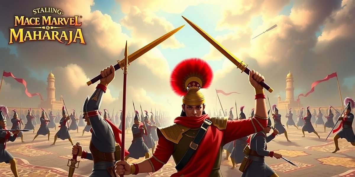 Mace Marvel Maharaja strategic battle scene showing different army units in formation